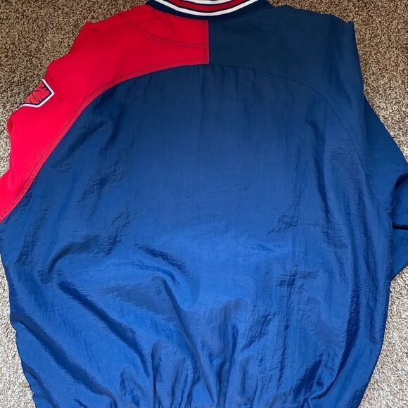 Very Rare 1990 Indians Starter Pull Over Jacket - Picture 3 of 3